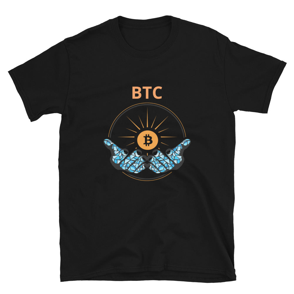 Bitcoin Diamond Hand Short-Sleeve Tee