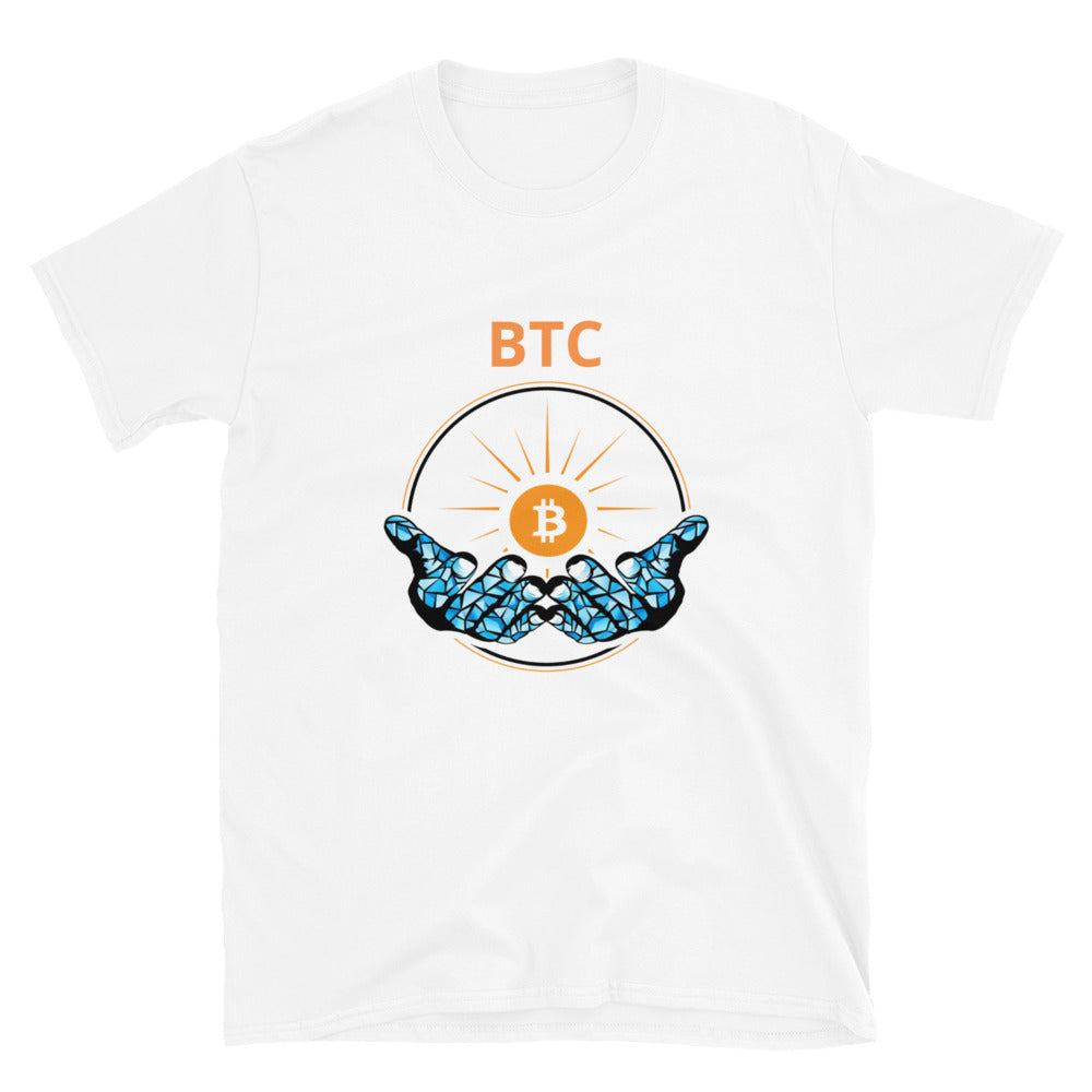 Bitcoin Diamond Hand Short-Sleeve Tee